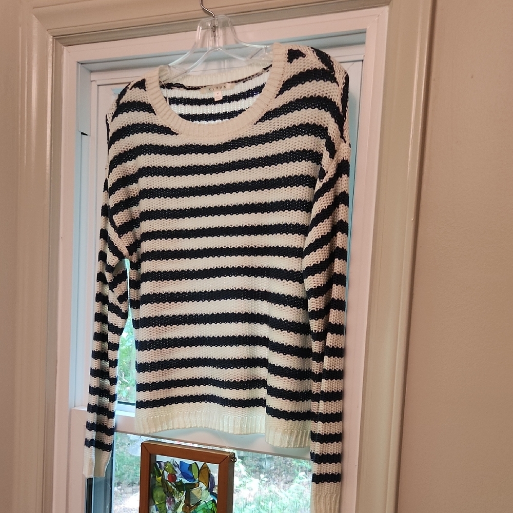 Cyrus Classic Striped Sweater M
